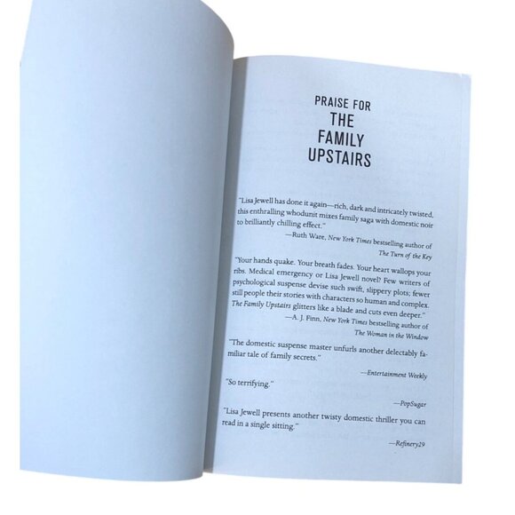 The Family Upstairs By Lisa Jewell Paperback Mystery Novel - Picture 6 of 9